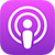 Logo Apple podcasts